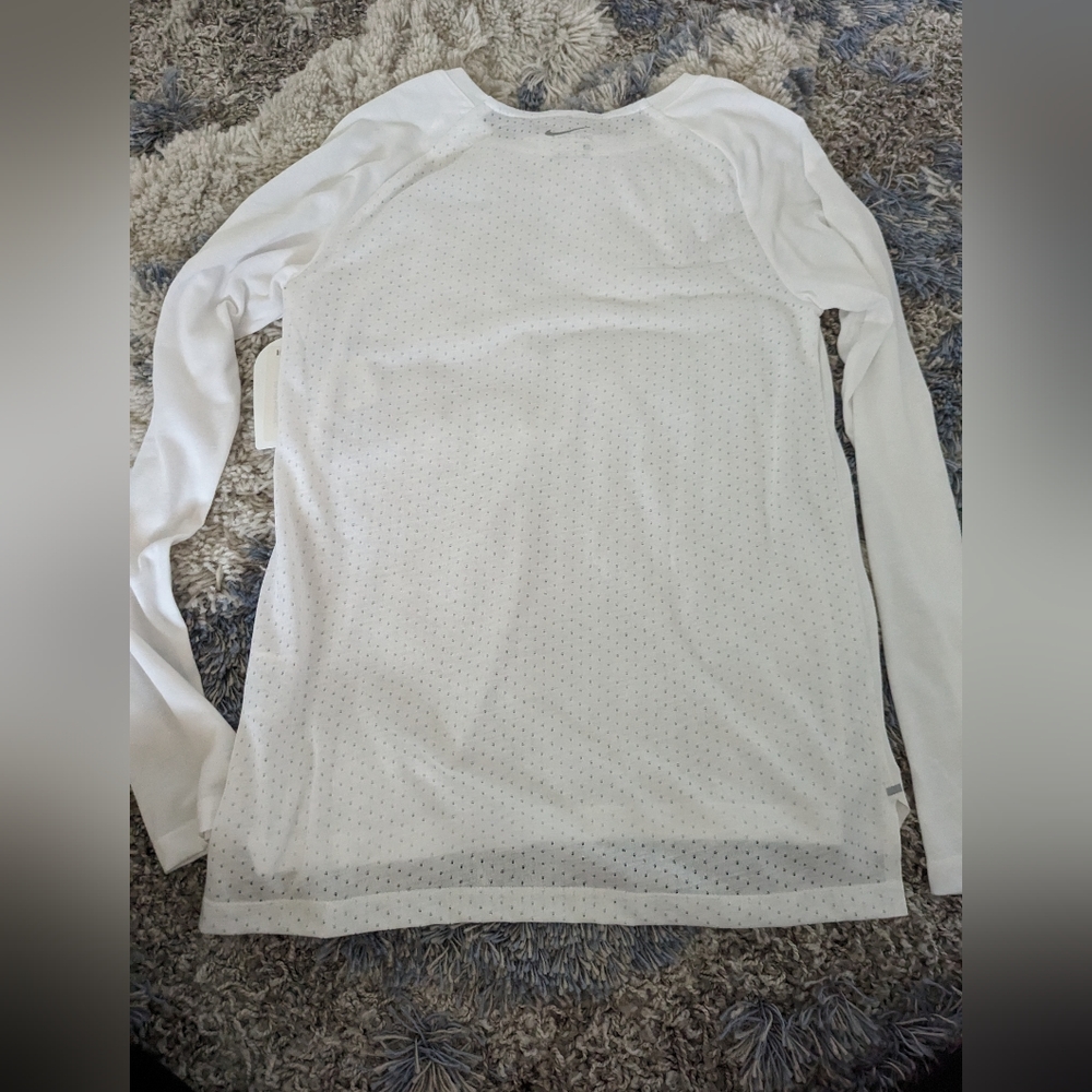 Nike perforated long sleeve.